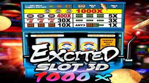 Excited Slot 3D 1000X