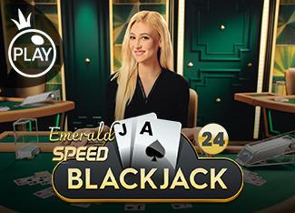 Speed Blackjack 24 - Emerald