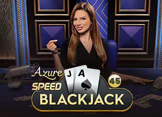 Speed Blackjack 45- Azure