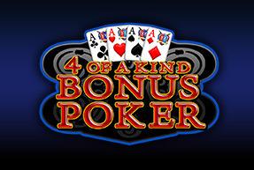 4 of a kind Bonus Poker